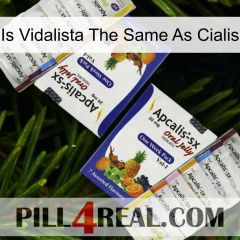 Is Vidalista The Same As Cialis 12